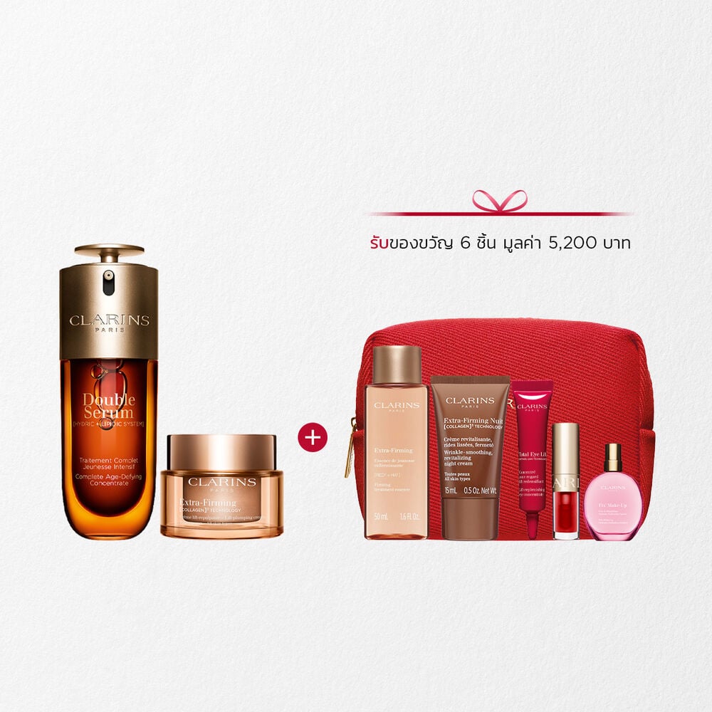 Double Serum & Extra-Firming Plumping Cream