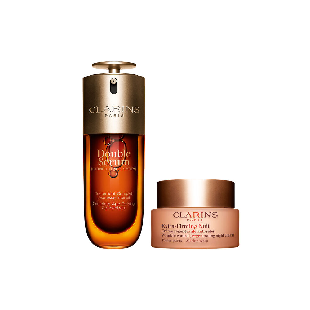Double Serum & Extra-Firming Night Cream Duo Set