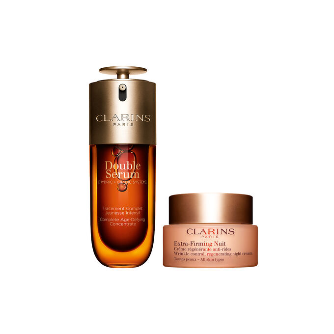 Double Serum & Extra-Firming Night Cream Duo Set