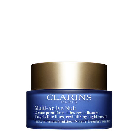 Multi-Active Night Cream ช่วยลดเลือนริ้วรอยจางๆ และฟื้นฟูผิว ผิวธรรมดาถึงผิวผสม