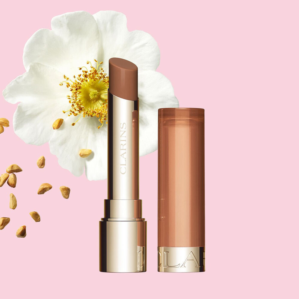 Clarins Nourishing Lip Oil Balm ให้สีช็อกโกแลตอ่อนๆ