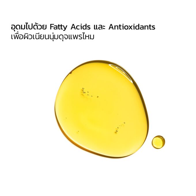 เนื้อสัมผัสที่อ่อนนุ่มของ Blue Orchid Treatment Oil