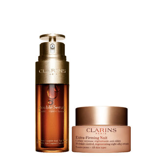 Double Serum & Extra-Firming Night Cream Set