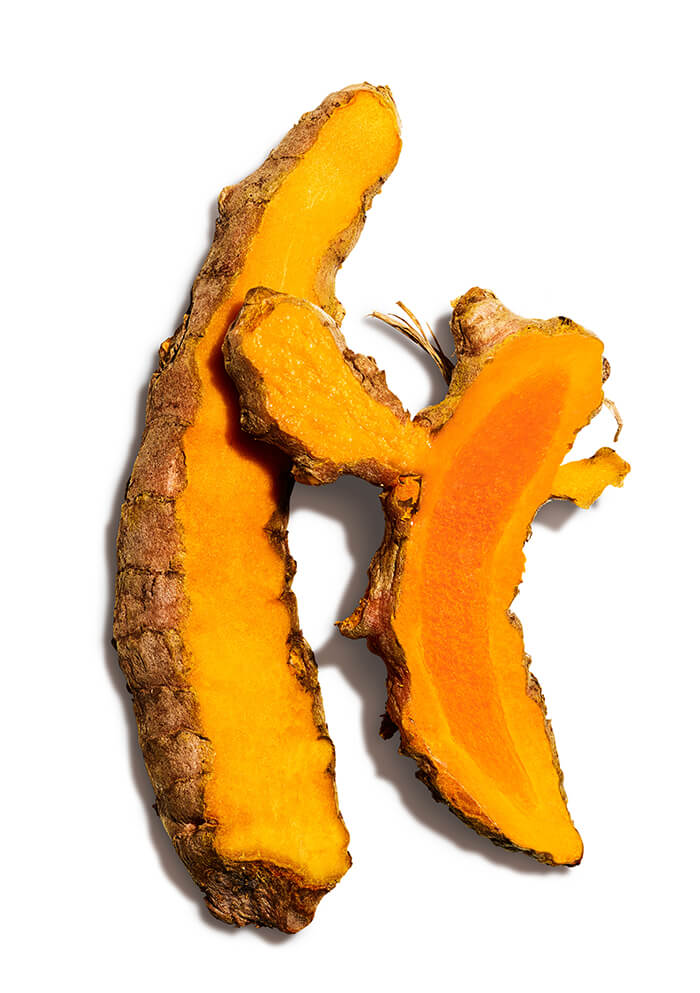 Turmeric เป็นส่วนผสมหลักของกลุ่มผลิตภัณฑ์ Double Serum