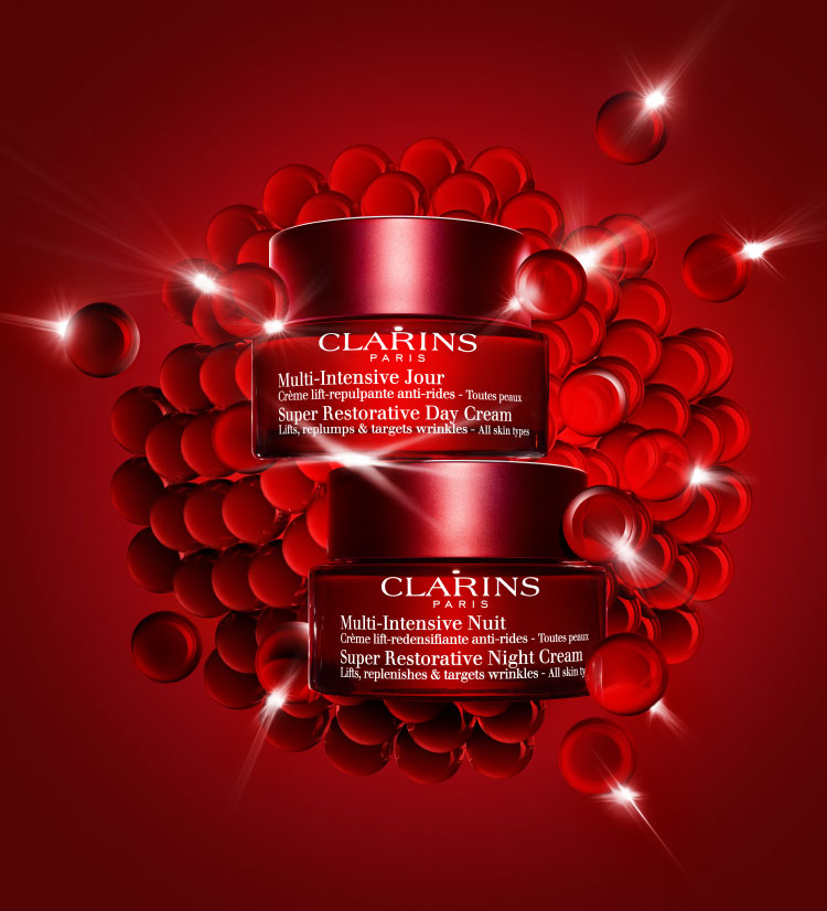 นางแบบกับผลิตภัณฑ์ Super Restorative