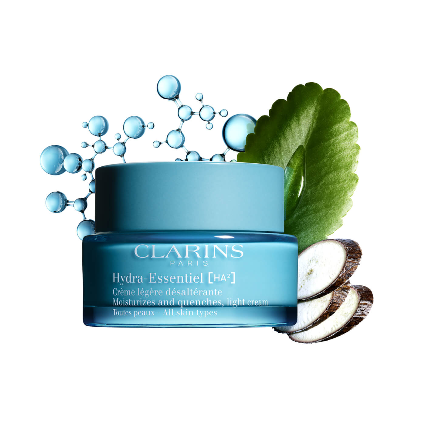 Hydra-Essentiel Light Cream: Moisturiser for All Skin Types | CLARINS® MY |  คลาแรงส์®